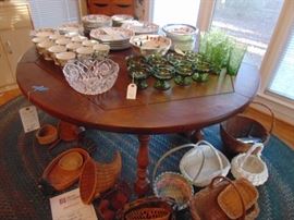 Handcrafted kitchen drop leaf