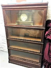 Barrister's Warner Greneke antique bookcase 