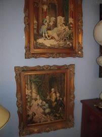 nice old framed prints
