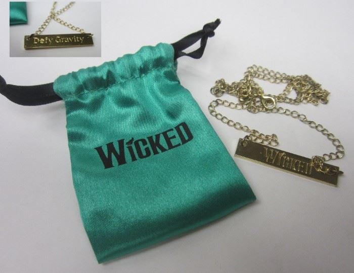WICKED DEFY GRAVITY PENDANT WITH CHAIN AND BAG