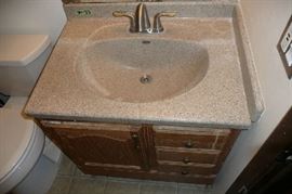 Viewing starts at 9:00 am
Auction starts at 10:00 am sharp!! 30" OAK VANITY WITH CORIAN TOP & FAUCET