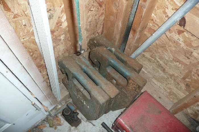 Weights for the tractor