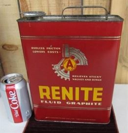 1934 Metal Renite Can