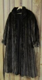 Full Length Raccoon Coat