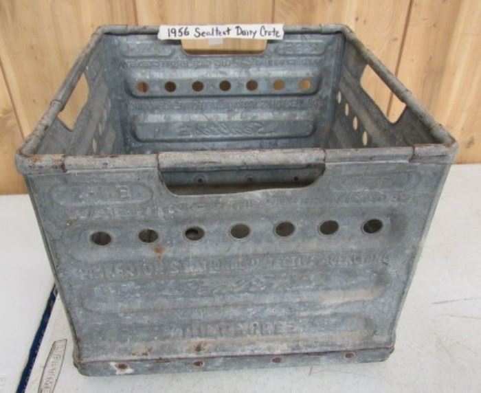 1956 Sealtest Dairy Crate