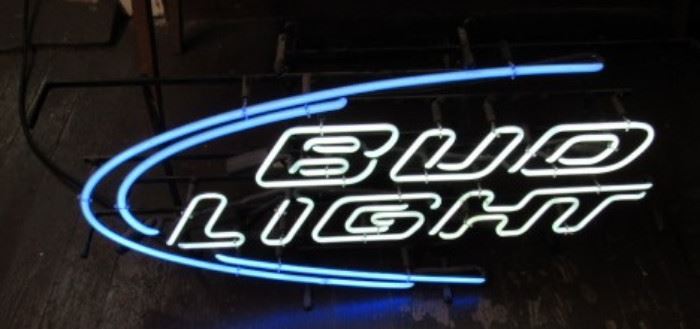 Neon Bud Light Beer Sign