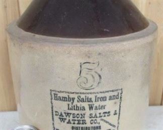 #5  Dawson Salts & Water Co.  Jug