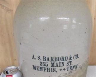 #5  A.S. Barboro & Co.  Memphis,Tenn  Jug