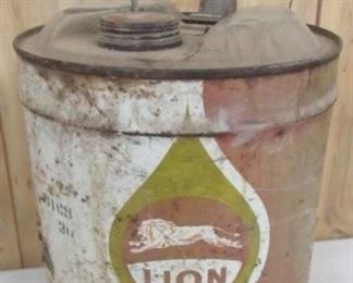 Lion Motor Oil 5 Gallon Can