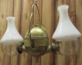 Victorian Angle Lamp