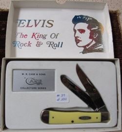Case XX Elvis Presley Collectors Knife - Serial #37 of 500 Made