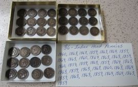 Indian Head Pennies