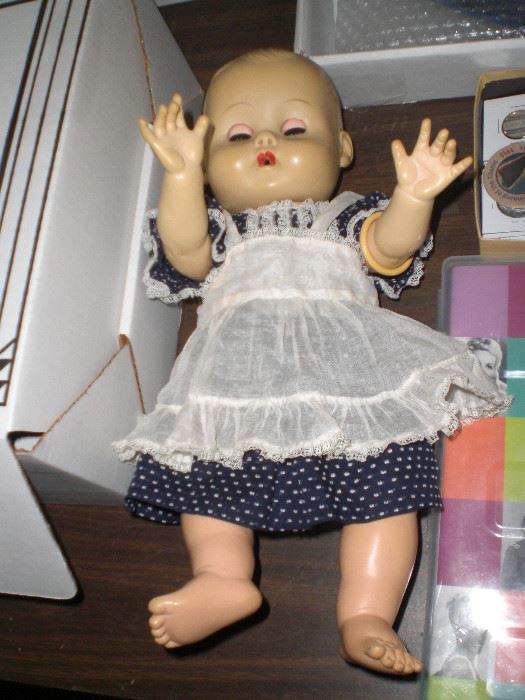 1950s hard vinyl doll