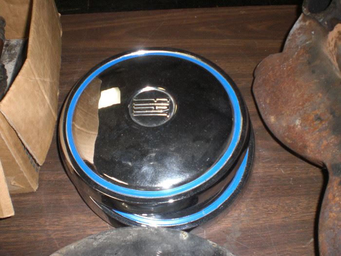vintage Fiat hub caps