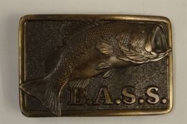 Bass Anglers Sportsman Society Belt Buckle