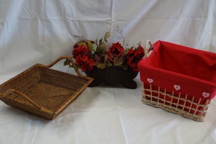 LOOK  Adorable Baskets and Planter