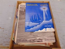 Asstd Sheet Music etc.