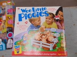 Wee Little Piggies Nursery Rhyme Game