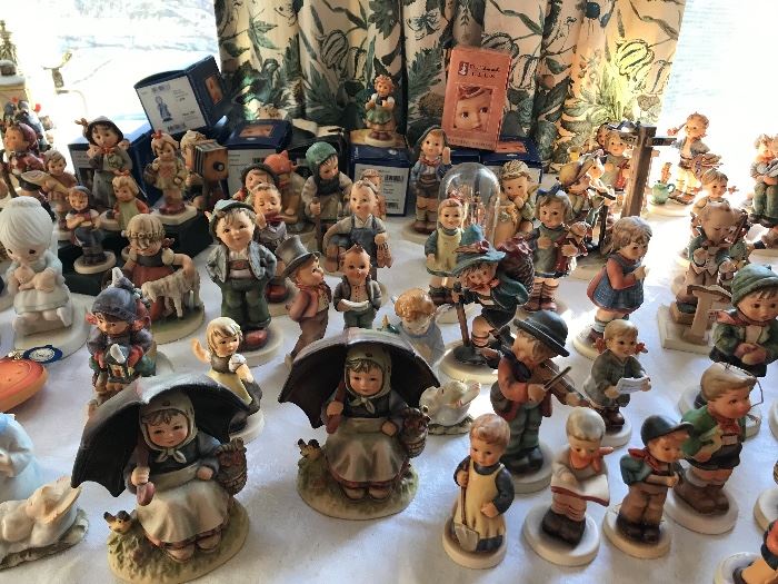Huge collection of Hummel Figurines