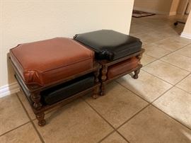 4 stacking foot stools