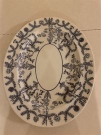 Large antique Copeland platter