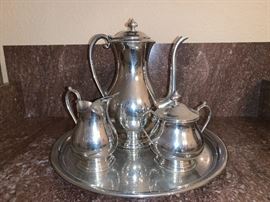 Pewter Tea service
