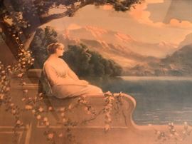 vintage framed prints