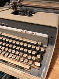 vintage typewriter