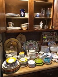 dinnerware, tea sets