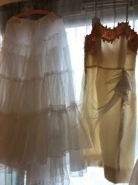 vintage petticoats and slips