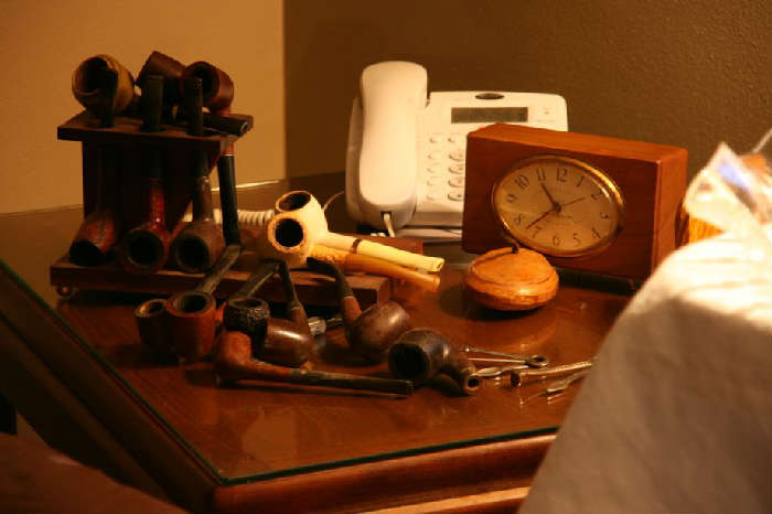 pipe collection, including Meerschaum