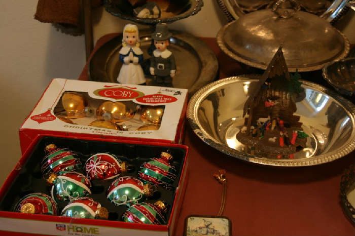 vintage holiday ornaments