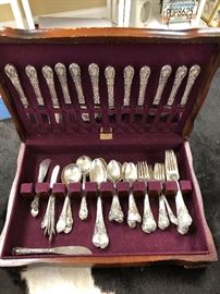 Sterling silver pattern is Lunt American Victorian