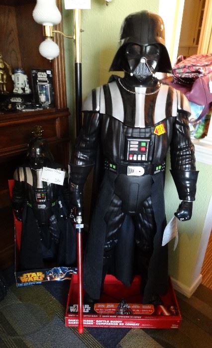 Lots of Star Wars memorabilia 