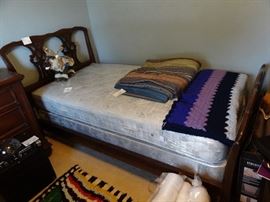 Antique twin beds