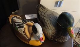 Vintage duck decoys