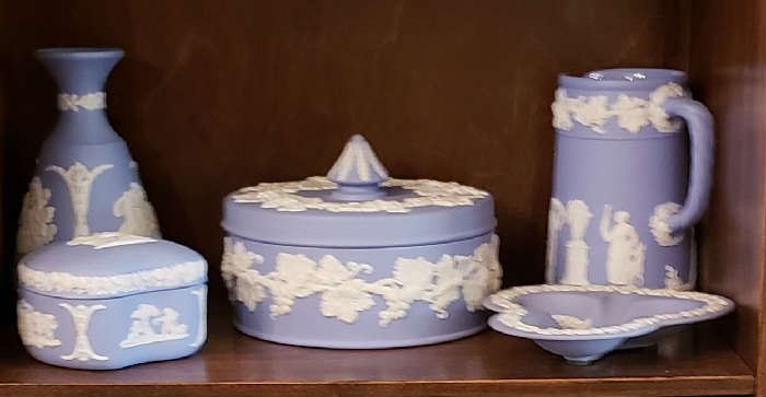 Wedgewood Blue Jasperware Collection