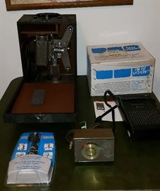 Vintage Movie Projector and more