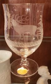 Echt Kristall   Crystal Etched Stemware