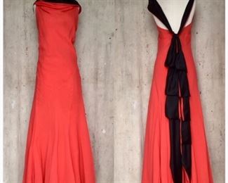 1930s Silk Crepe Gown