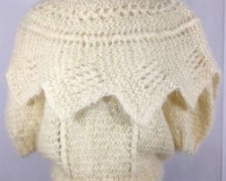 Knit Sweater Angora 1950s