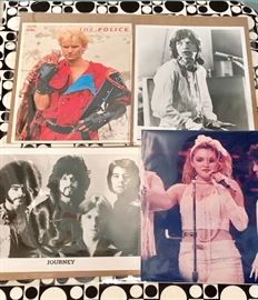Vintage Rock and Roll Glossy Photos