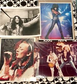 Vintage Rock and Roll Glossy Photos