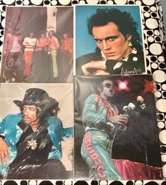 Vintage Rock n Roll Glossy Photos
