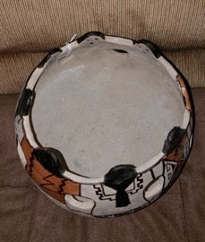 inside view of Native American Pottery