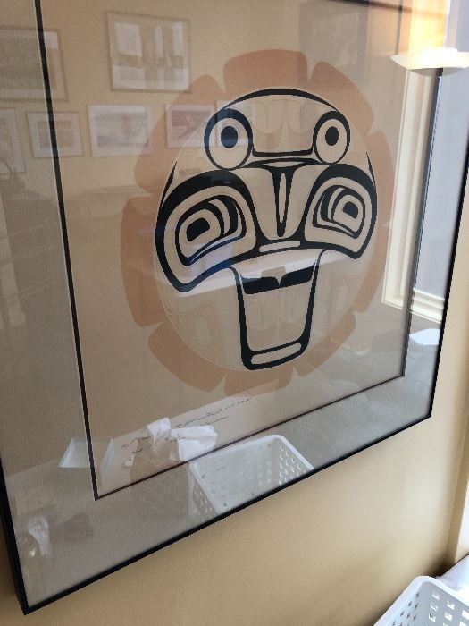 NW Native American signed art