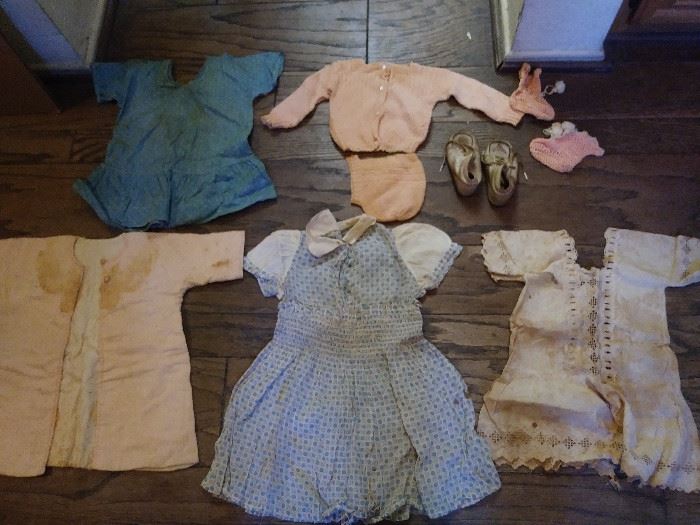 Antique baby clothes