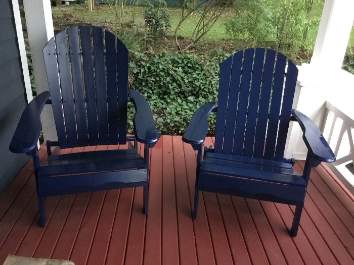 Adirondack chairs Now $30 for the pair