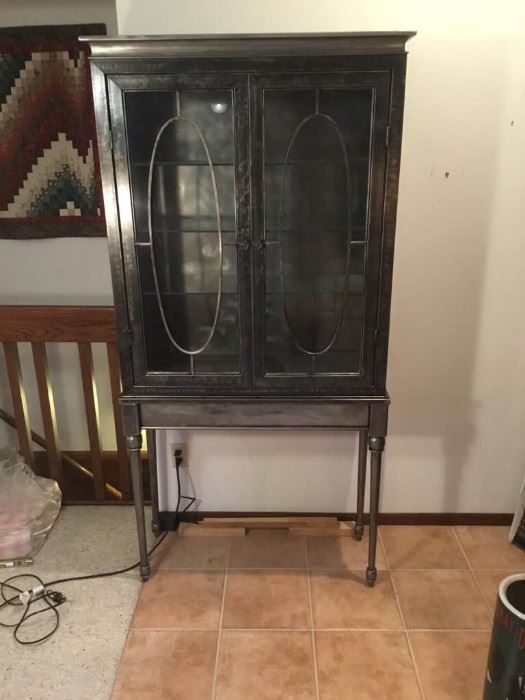 All Steel Curio Cabinet