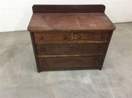 Vintage Sligh Wood Dresser